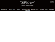 Tablet Screenshot of montcalm.co.uk